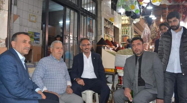 Ak Başkan Adayı Kuş Eski Urfa’yı Gezdi