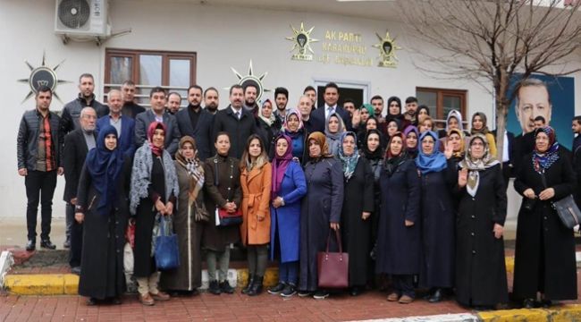 AK Parti Karaköprü Teşkilatı Tam Kadro Sahada