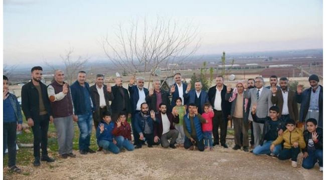 Başkan Adayı Kuş Akçakale kırsalında!