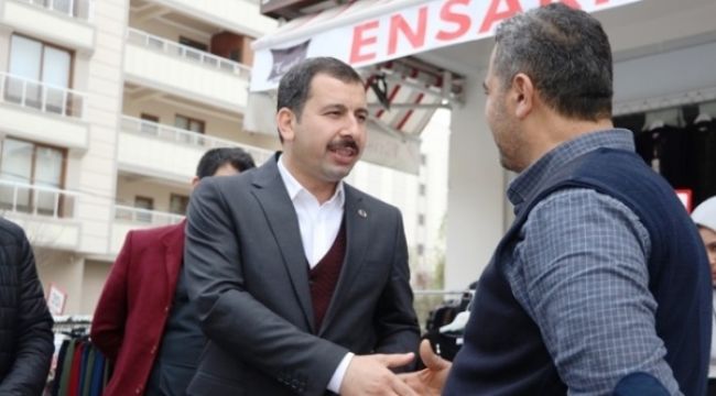 Başkan Baydilli Esnaf Ziyaretinde
