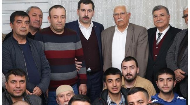 Başkan Baydilli ev toplantılarını sürdürüyor