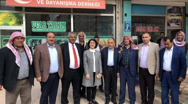 Beyazgül Ve Açanal Viranşehir’de Seçim Turunda