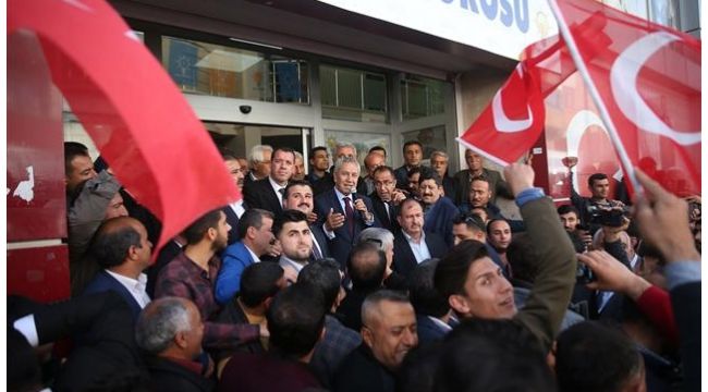 Bülent Arınç Ceylanpınar'da