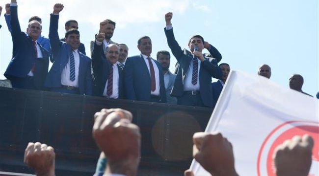 DP Genel Başkanı Uysal Harran'da