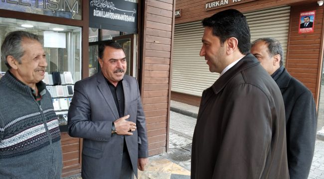 HEKİMOĞLU'NA, ÇARŞI ESNAFINDAN TAM DESTEK