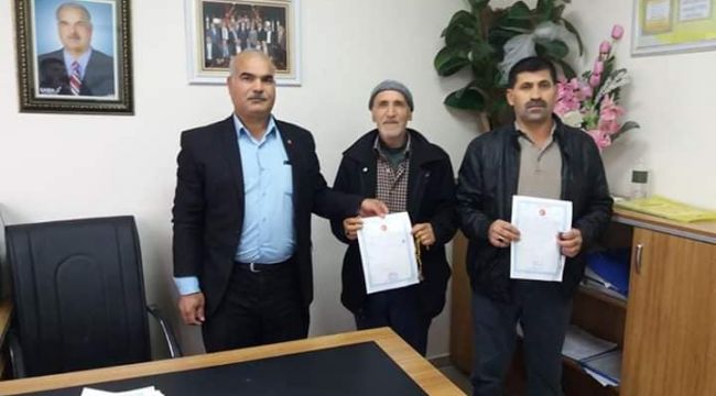 Muhtar Dağ hizmete devam dedi