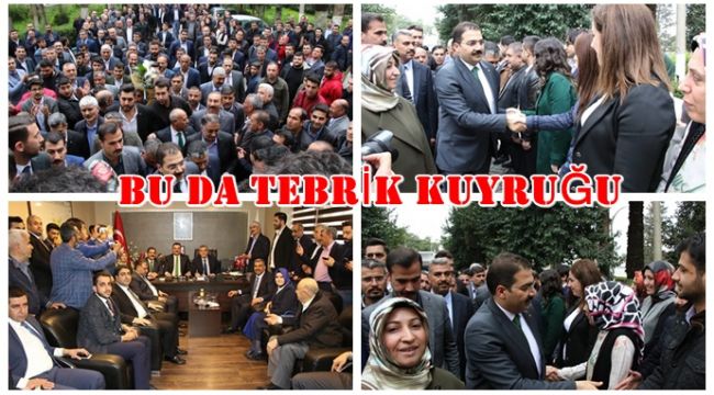 Mehmet Canpolat’a Tebrik Kuyruğu