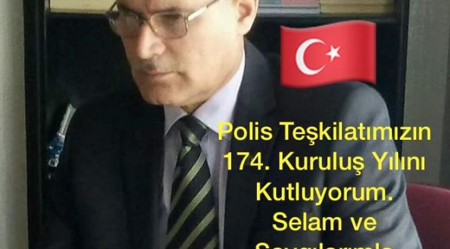 UYSAD Genel Başkanı Sıtkı Aloğlu Polis Haftası Mesajı Yayınladı