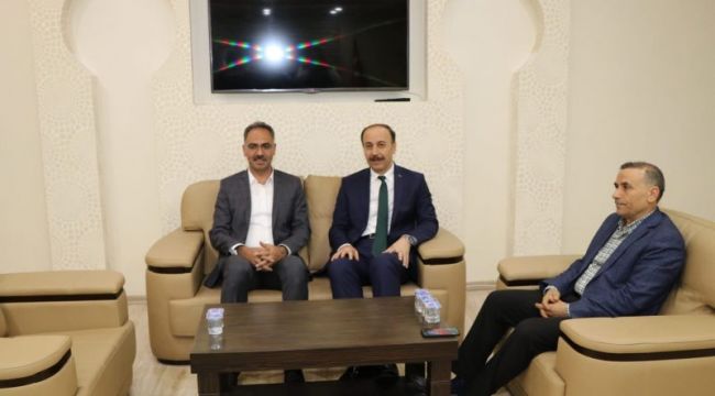 Vali Erin’den Mehmet Kuş’a Hayırlı Olsun Ziyareti