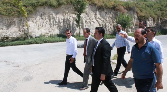 Başkan Yıldız; Birecikte Heyelanın Yaşandığı Bölgeyi İnceledi