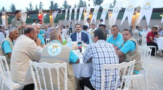 Canpolat, Personel İle İftarda Buluştu