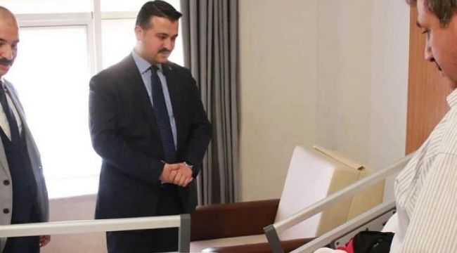 İl Başkanı Yızdız’dan hastalara ziyaret