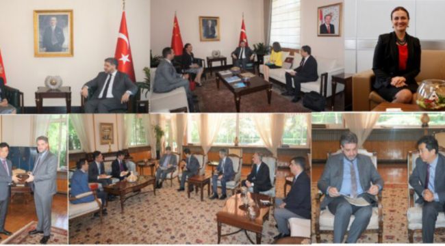 Türkiye’nin Expo Komiseri’nden Büyükelçi Önen’e ziyaret
