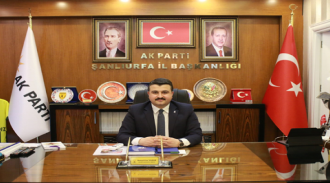 İl Başkanı Yıldız'dan Bayram Mesajı