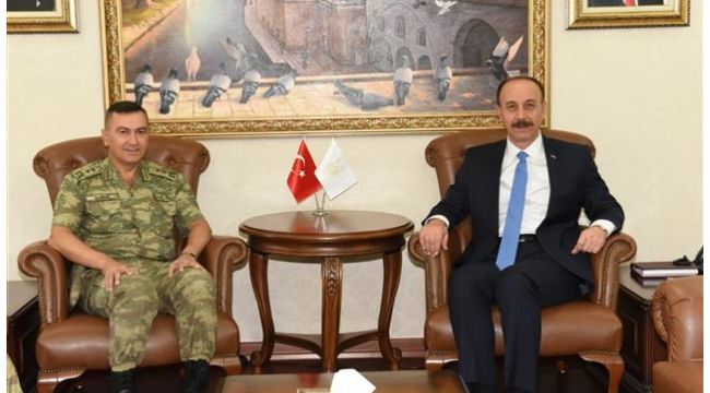 7. Kolordu Komutanı Yılmaz Şanlıurfa'da