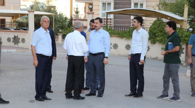 Başkan Baydilli Ekibiyle Sahadan Ayrılmıyor