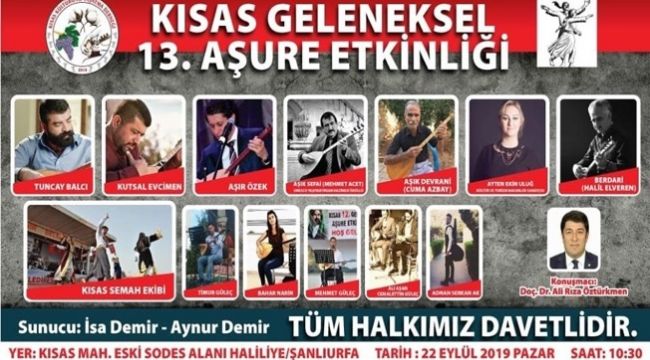Kısas’ta 10 bin kişiye aşure dağıtılacak