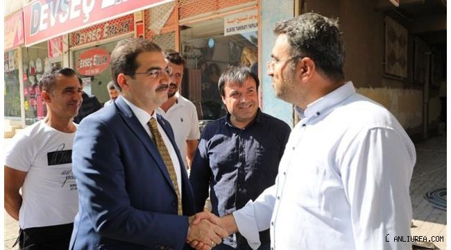Başkan Canpolat her an esnaf ve vatandaşın yanında