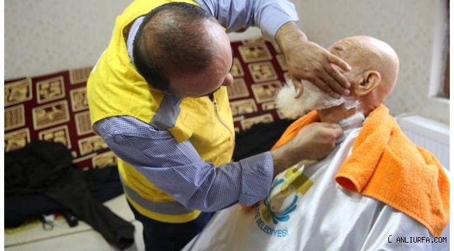 Haliliye'de Evde Bakım Hizmeti Sürüyor