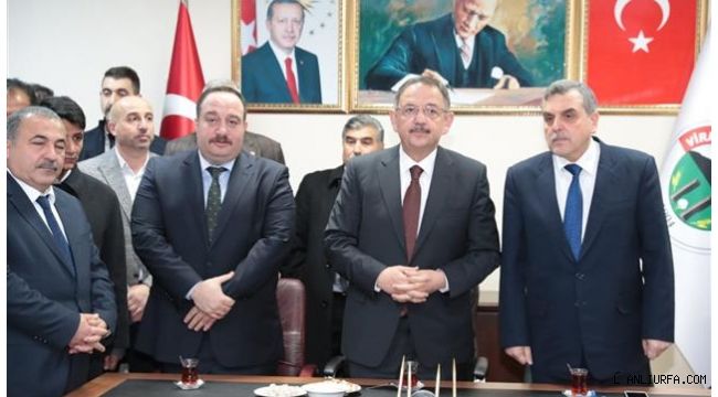 Mehmet Özhaseki Viranşehir'de