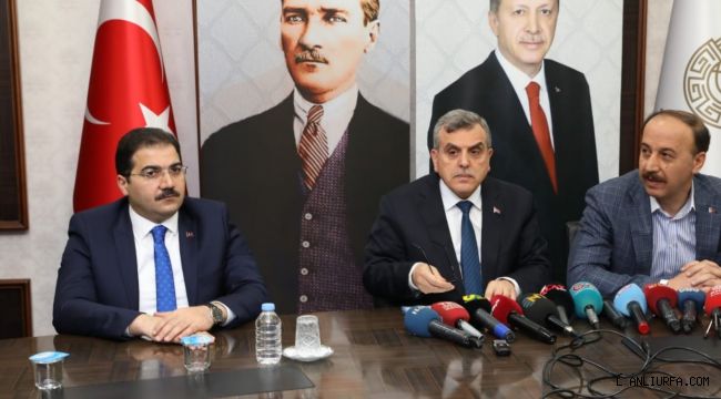 Vali Erin ve Başkan Beyazgül kamuoyunu bilgilendirdi
