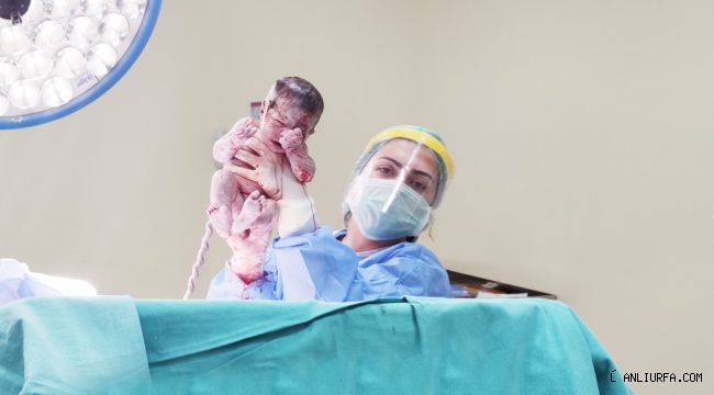 39 yaşında 8'nci sezaryen ile doğum yaptı