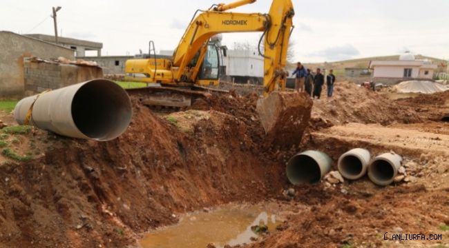 Haliliye'de Yol Çalışmaları Drenajla Güçlendiriliyor