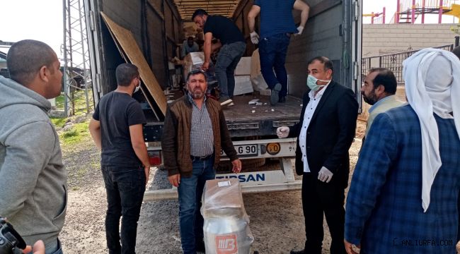 Viranşehirli Çiftçilere Süt sağım Makinesi