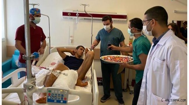 Başhekim Güzelçiçek, hastaların bayramlarını kutladı