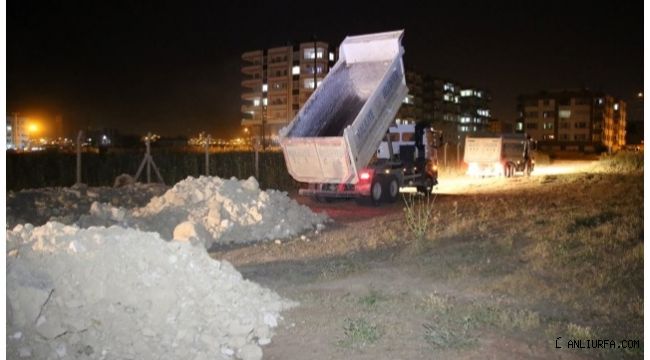 Haliliye'de fen işleri çalışmalara hız verdi