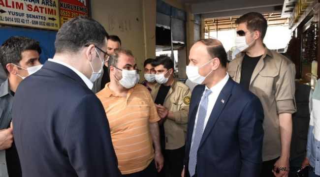 Vali Erin, Siverek’te Durum Değerlendirmesi Yaptı