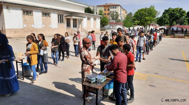Eyyübiye Belediyesi Sınava Giren Öğrencileri Unutmadı