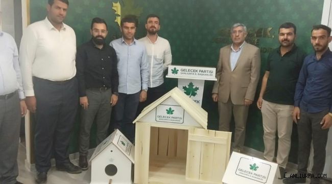 GELECEK PARTİSİ ŞANLIURFA GENÇLİK KOLLARI SOKAK HAYVANLARINA SAHİP ÇIKTI!