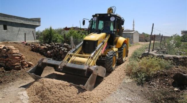 Karaköprü kırsalının yol sorunu çözülüyor