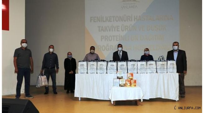 Şanlıurfa'da Fenilketonüri hastalarına yardım eli