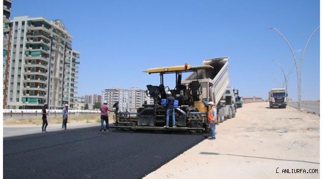 Şanlıurfa genelinde asfalt çalışması sürüyor