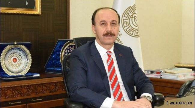 Şanlıurfa Valisi Erin'den duyarlılık çağrısı
