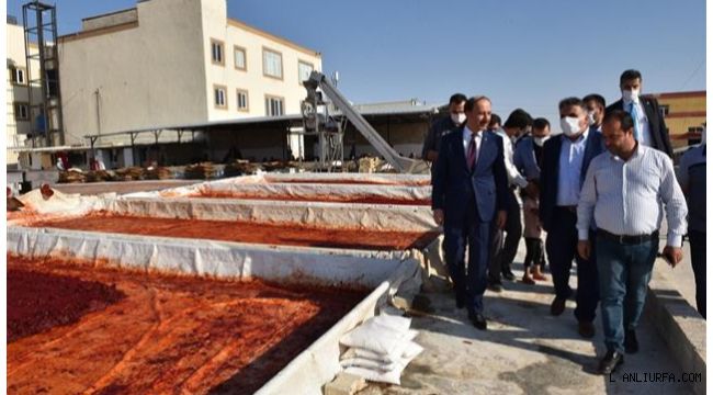Vali Erin Gıda Sanayicilerini Ziyaret Etti