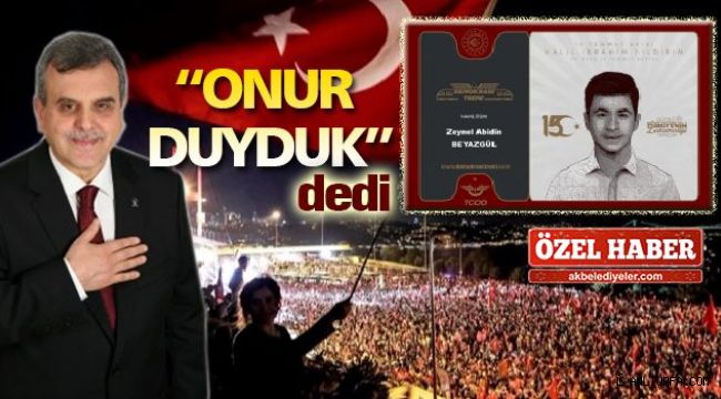 BAŞKAN BEYAZGÜL'DEN DİKKAT ÇEKEN PAYLAŞIM