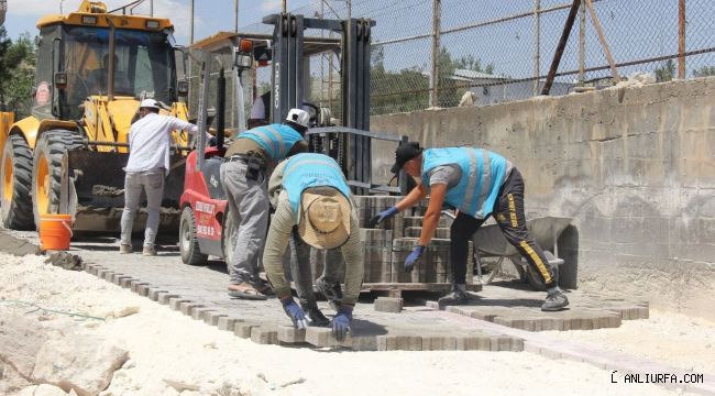 Eyyübiye Belediyesi,Üst yapı çalışmalarını sürdürüyor