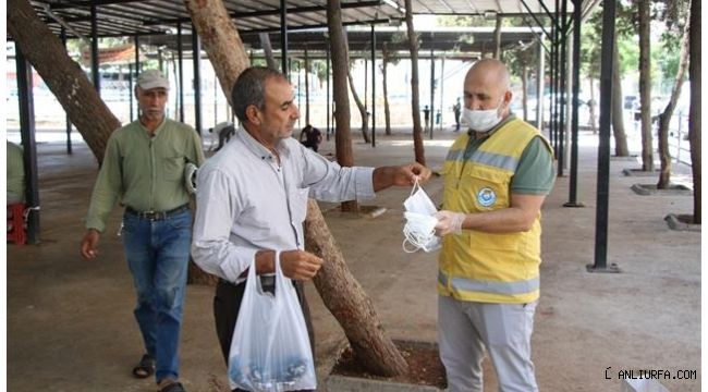 Haliliye Belediyesi tedbiri elden bırakmıyor