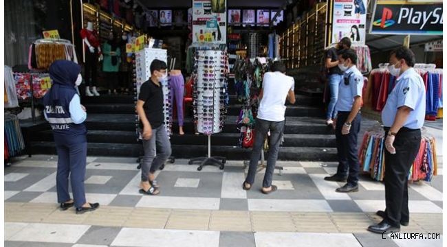 Haliliye’de kaldırım işgallerine denetimler sürüyor