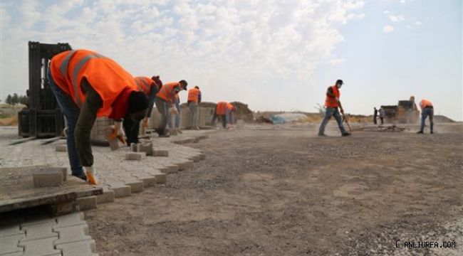 Haliliye Merkez ve Kırsalda Parke Çalışması Sürüyor