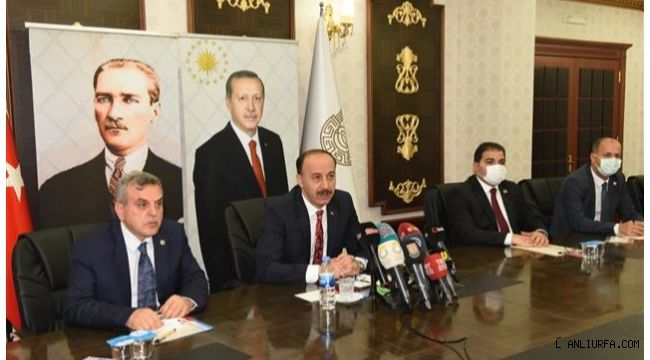 Şanlıurfa Valiliğinde 15 Temmuz basın açıklaması