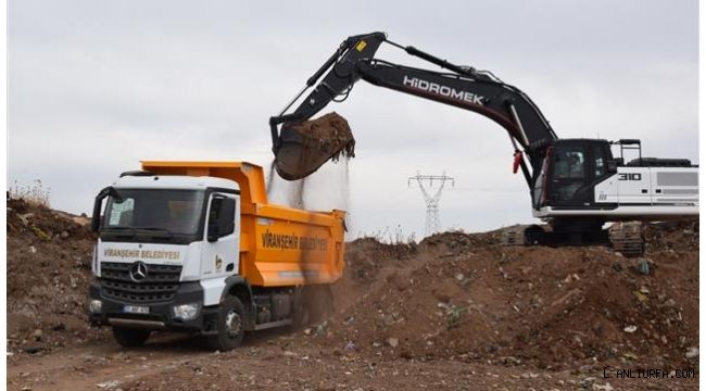 Viranşehir'de yeni iş makineleri hizmet için sahada