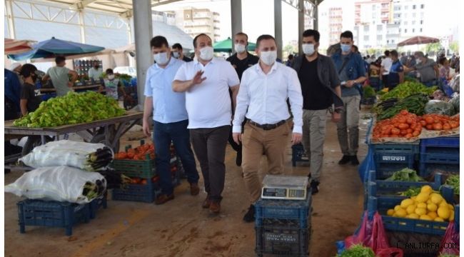 Başkan Ekinci ve Kaymakam Dereci'den koronavirüs denetimi