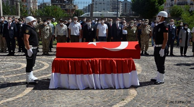 Siverek'te şehit polis memuru memleketine uğurlandı
