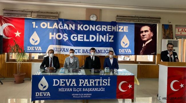 Deva Partisi Hilvan İlçe Kongresi Gerçekleşti