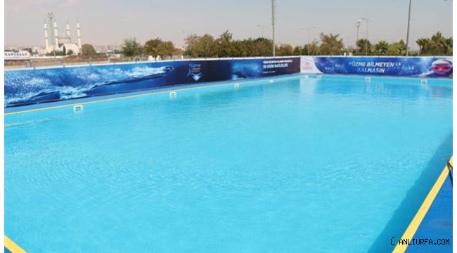 Akçakale’de Yüzme Havuzu Yapılıyor