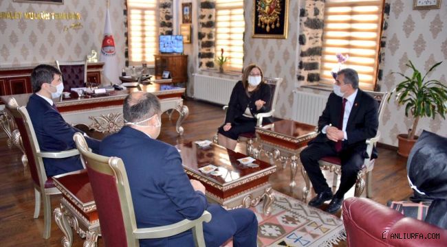 Başkan Fatma Şahin, Başkan Çakmak'ı ziyaret etti